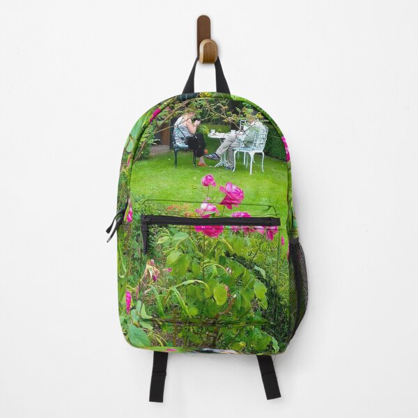Item preview, Tea in the garden with the roses in bloom. designed and sold by claireseyeview.
