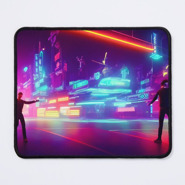 Item preview, neon lights street two guys designed and sold by AbundanceMind.