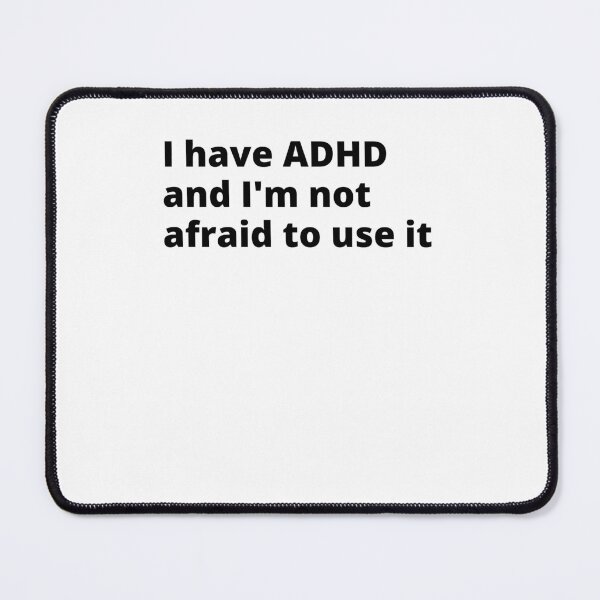 Item preview, ADHD Symptoms designed and sold by BuraxisQuotes.