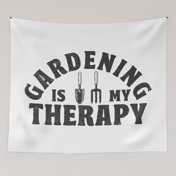 Item preview, Gardening Is My Therapy Gardener Gift designed and sold by TonySpencer.