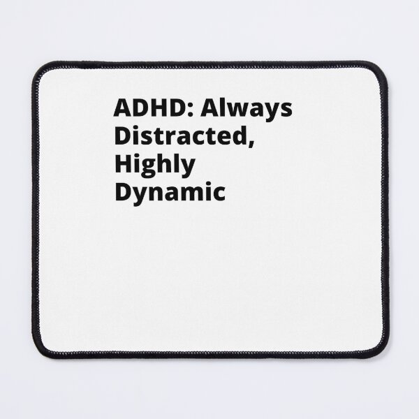 Item preview, ADHD Symptoms designed and sold by BuraxisQuotes.