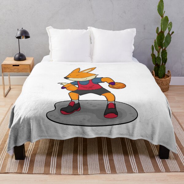 Aperçu de l'œuvre Fox Basketball player Basketball créée et vendue par Snabdesign84.