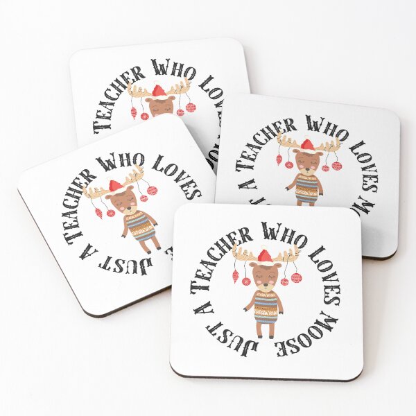 Item preview,  Just A Teacher Who Loves Moose designed and sold by sunlightdesign.