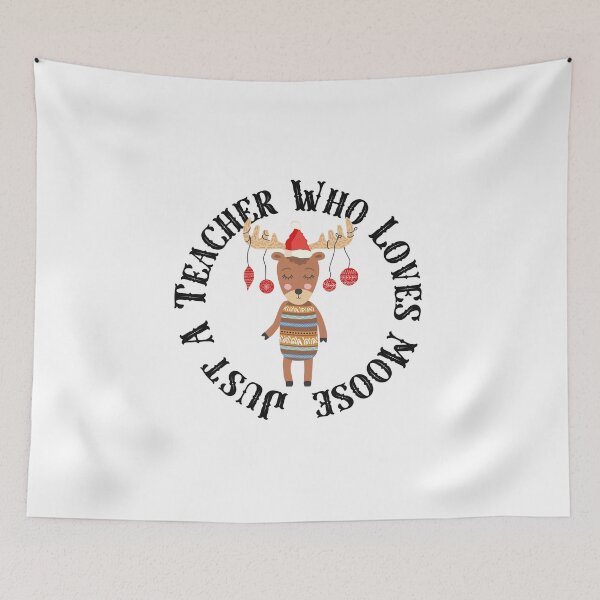 Item preview,  Just A Teacher Who Loves Moose designed and sold by sunlightdesign.