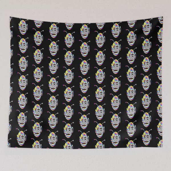 Item preview, Three eyed Alien silhouette  vintage cartoon Vector design original artwork by sage alien designed and sold by Design Repo.
