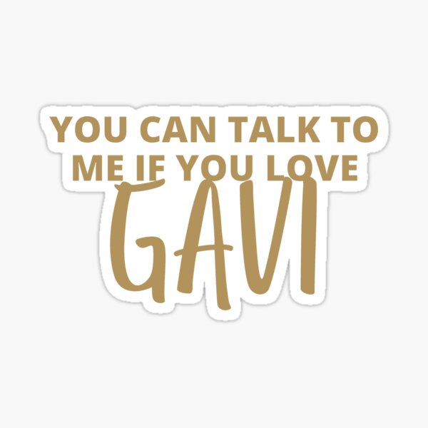 Pablo Gavi Sticker for Sale by JuviIssac