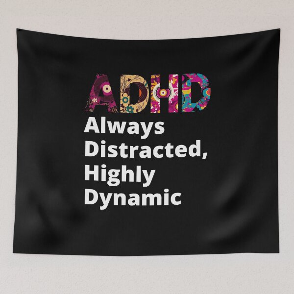 Item preview, ADHD Symptoms designed and sold by BuraxisQuotes.