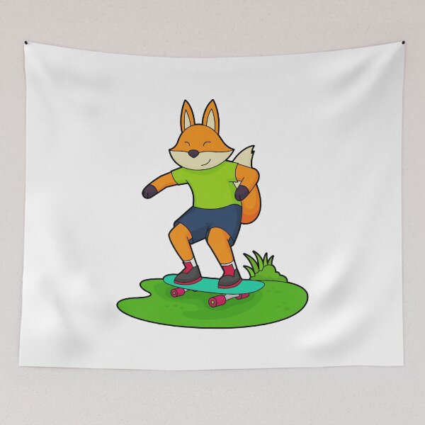 Item preview, Fox Skater Skateboard designed and sold by Snabdesign84.