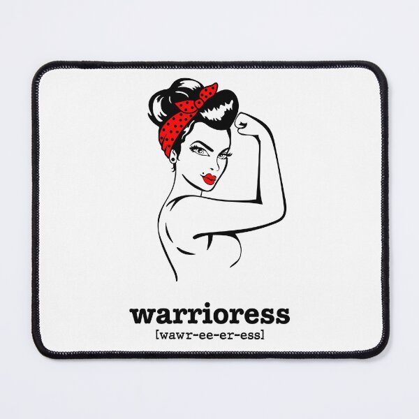 Item preview, Warrioress | Noun | Fighter designed and sold by InfiniteDemand.