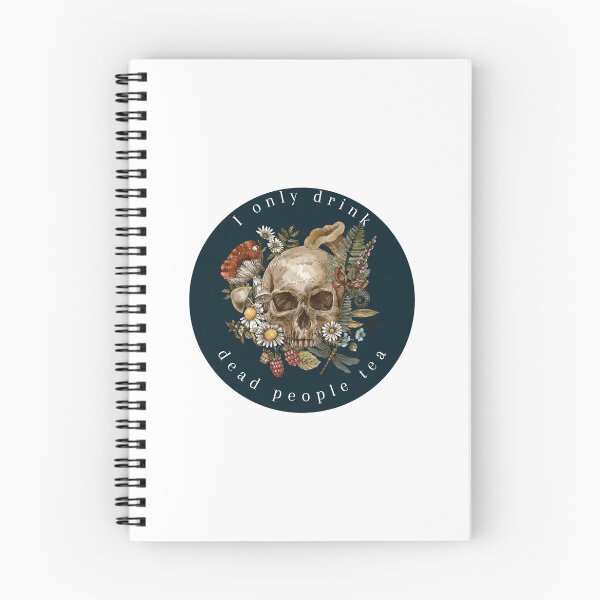 Item preview, Dead People Tea: Caduceus Quote designed and sold by ArtInKind.