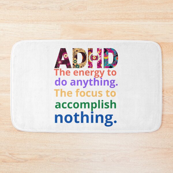 Item preview, ADHD Symptoms designed and sold by BuraxisQuotes.