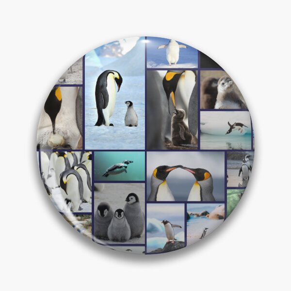 Item preview, Penguin Pattern Photo Collage designed and sold by sweetbelle.