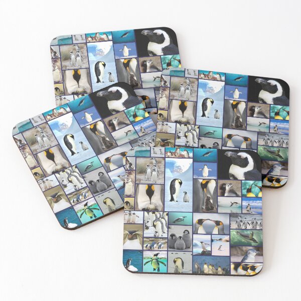 Item preview, Penguin Pattern Photo Collage designed and sold by sweetbelle.