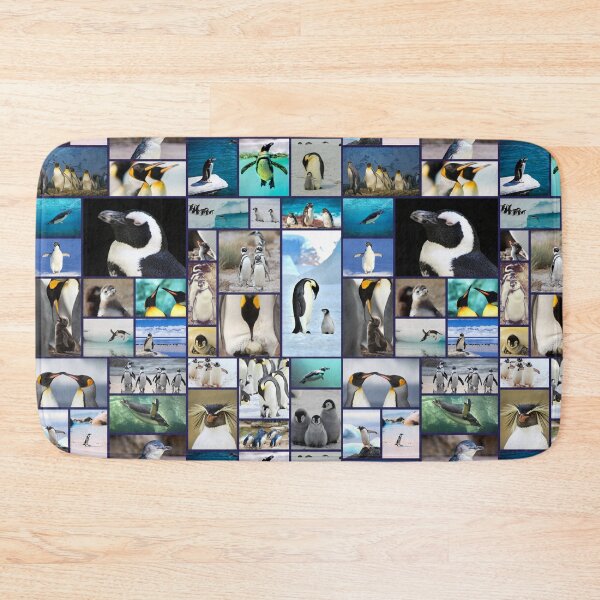 Item preview, Penguin Pattern Photo Collage designed and sold by sweetbelle.