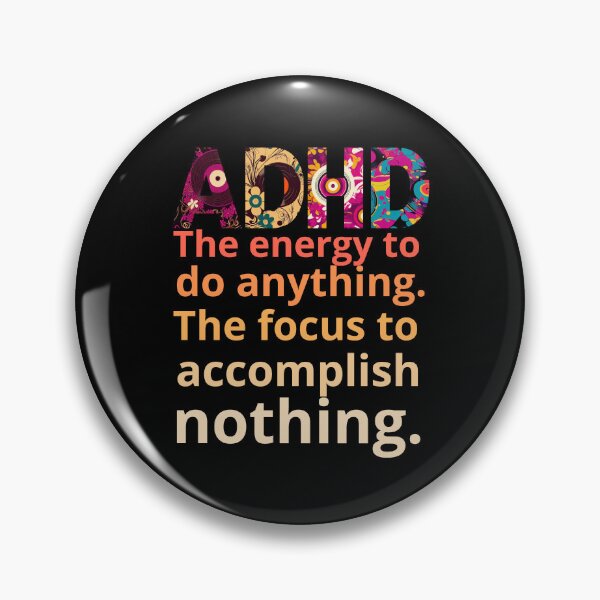 Item preview, ADHD Symptoms designed and sold by BuraxisQuotes.