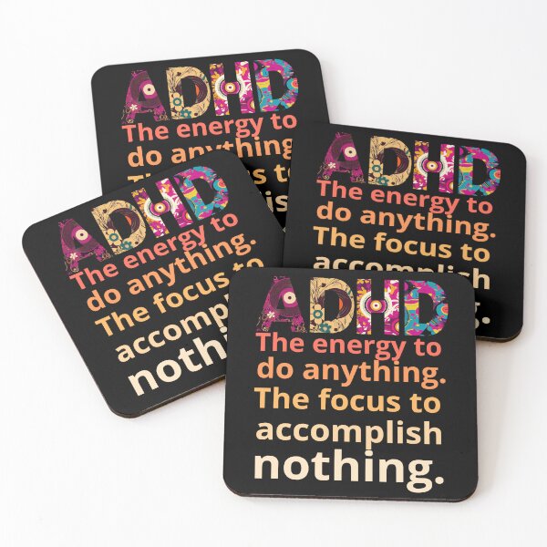 Item preview, ADHD Symptoms designed and sold by BuraxisQuotes.