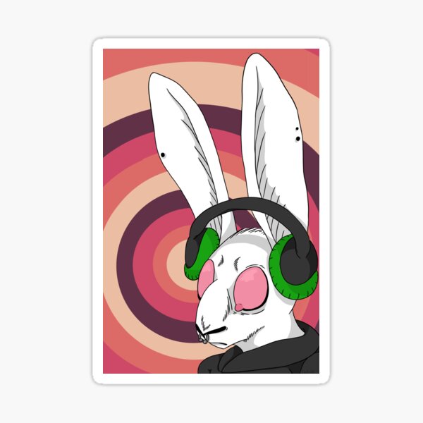 The Smell Rabbit Sticker