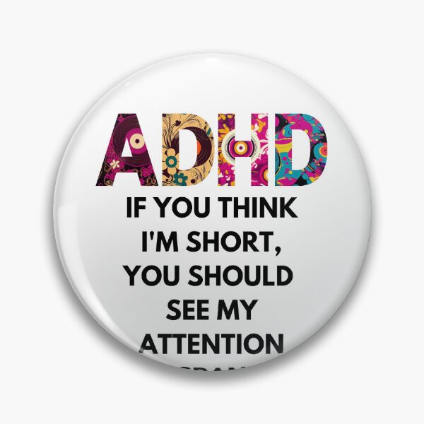Item preview, ADHD Symptoms designed and sold by BuraxisQuotes.