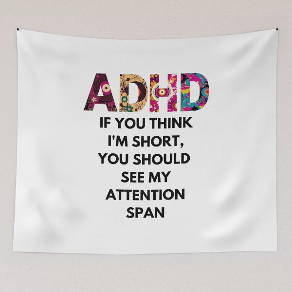 Item preview, ADHD Symptoms designed and sold by BuraxisQuotes.