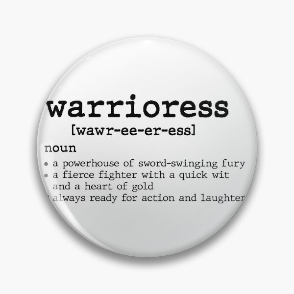 Item preview, Warrioress | Noun | Fighter designed and sold by InfiniteDemand.