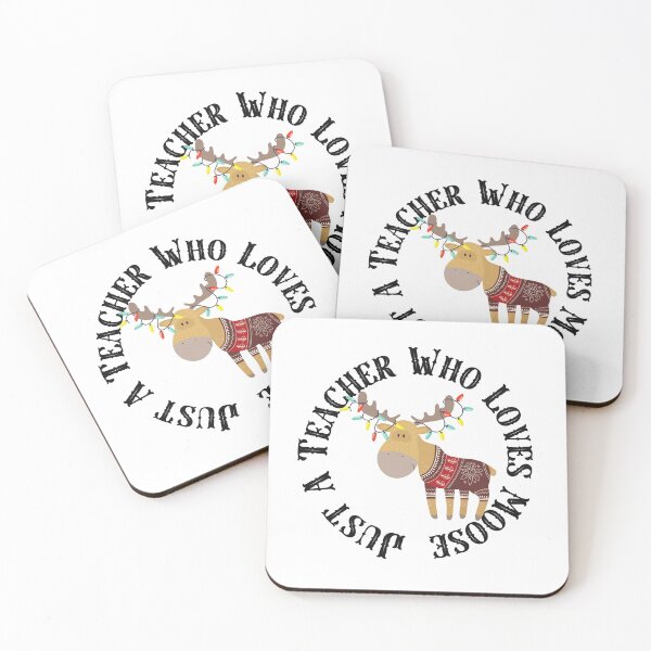 Item preview,  Just A Teacher Who Loves Moose  designed and sold by sunlightdesign.