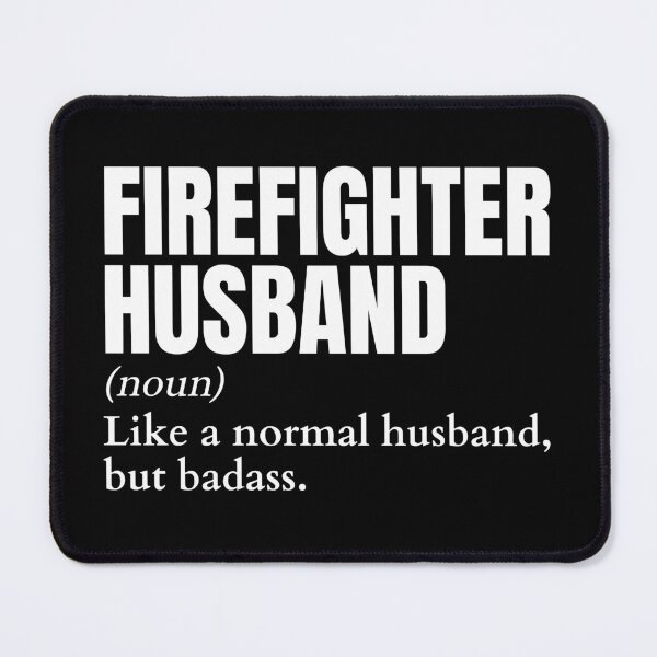 Item preview, Funny Badass Firefighter Husband Definition designed and sold by EndlessFreedom.