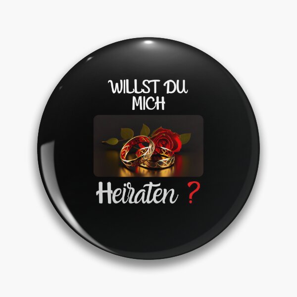 Artikelvorschau, Willst du mich heiraten? 1 (DE) Heiratsantrag entworfen und verkauft von PD-Store.
