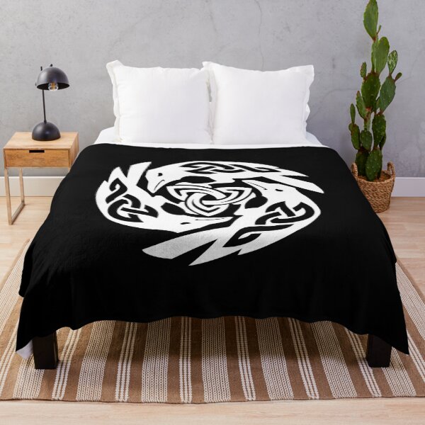 Item preview, Three Ravens Knotwork Triquetra Morrigan designed and sold by bigblued.