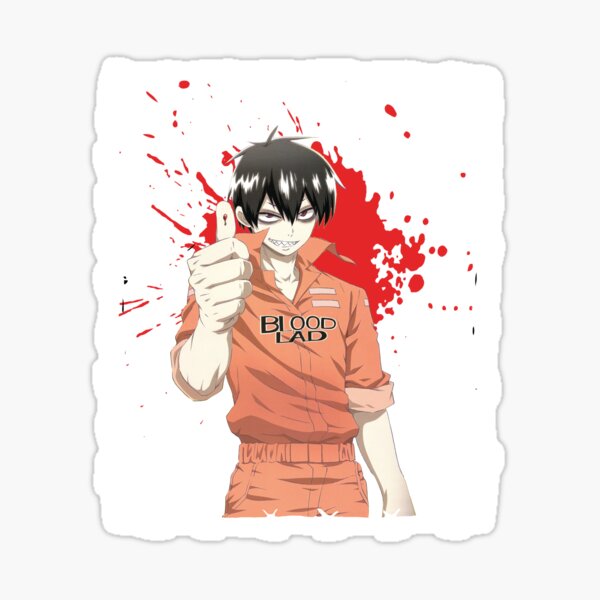Blood Lad Anime Sticker for Sale by Anime Store