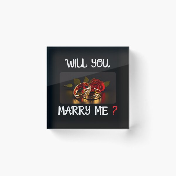 Item preview, Will You Marry Me? 1 Marriage Proposal designed and sold by PD-Store.