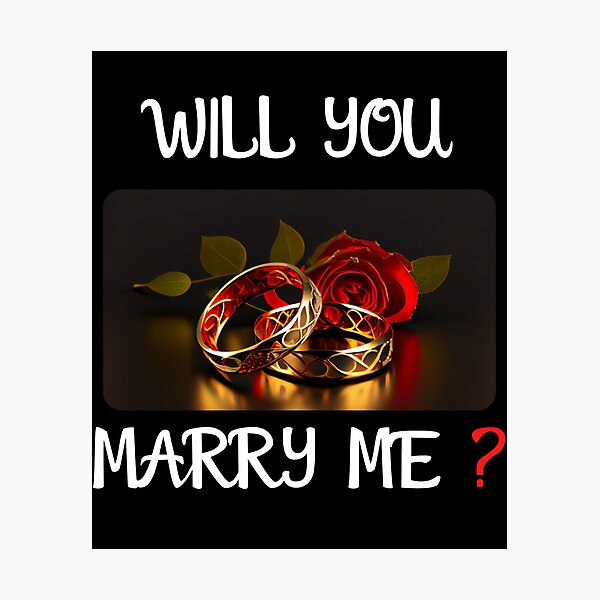 Item preview, Will You Marry Me? 1 Marriage Proposal designed and sold by PD-Store.