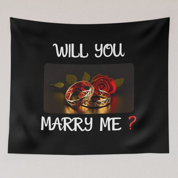 Item preview, Will You Marry Me? 1 Marriage Proposal designed and sold by PD-Store.