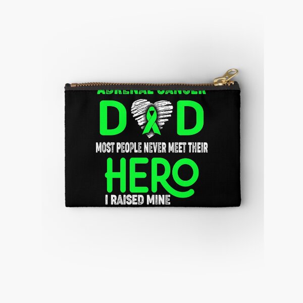 Item preview, Adrenal Cancer DAD Most People Never Meet Their HERO I Raised Mine designed and sold by Tifrop.