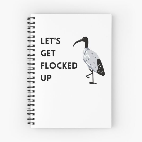 Item preview, let's get flocked up designed and sold by OceanBelle.