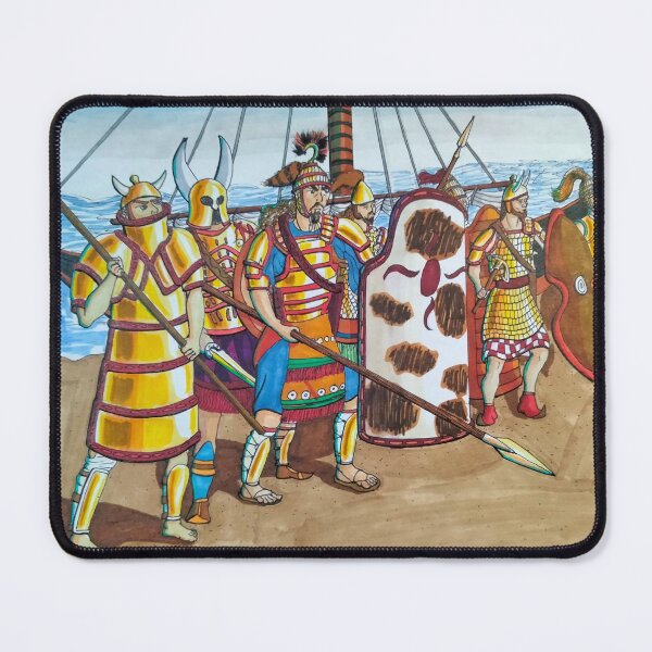 Item preview, Mycenaean warriors designed and sold by Dagomarosart.