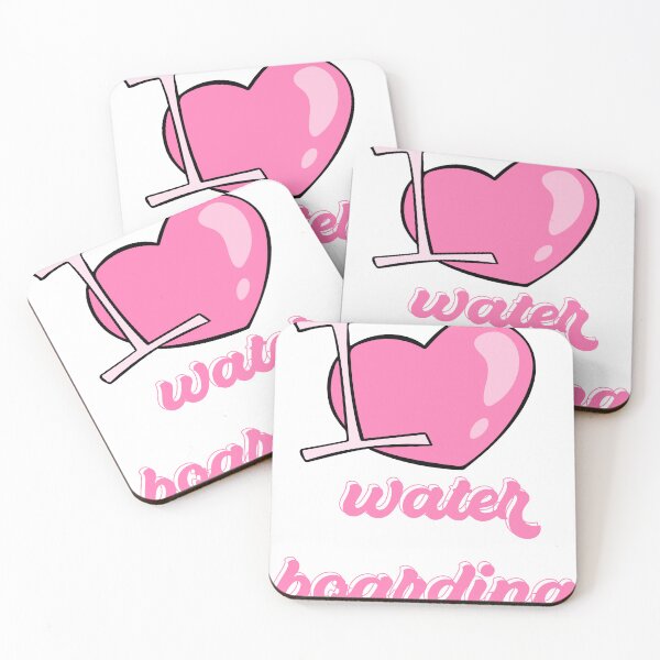 Item preview, funny i love waterboarding Sticker designed and sold by BestArtDZ.
