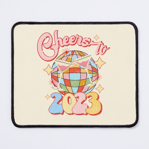 Item preview, Happy new year 2023 cheers to 2023 retro disco ball New Year’s Eve party designed and sold by ArtfulGiftShop.