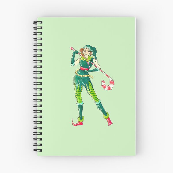 Item preview, Christmas Elf Girl Candy Cane Character designed and sold by Harold-Inks.