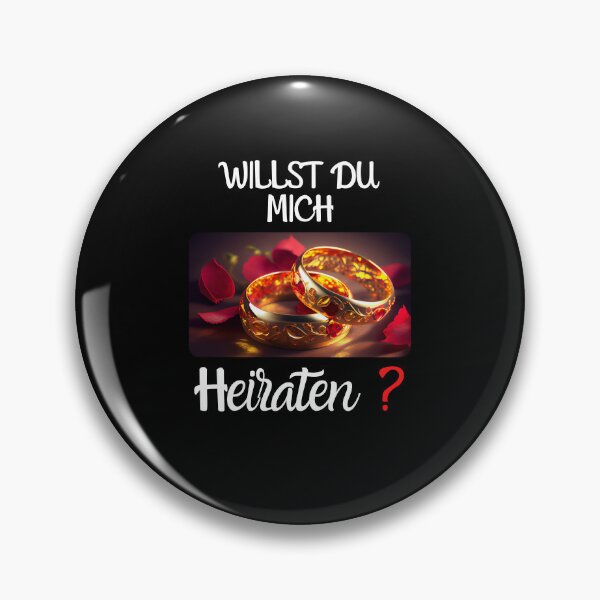 Artikelvorschau, Willst du mich heiraten? 2 (DE) Heiratsantrag entworfen und verkauft von PD-Store.