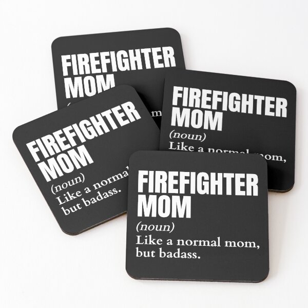 Item preview, Funny Badass Firefighter Mom Definition designed and sold by EndlessFreedom.