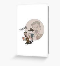 The Walking Dead Coral Greeting Card