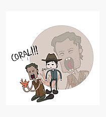 Die Walking Dead Coral Fotodruck