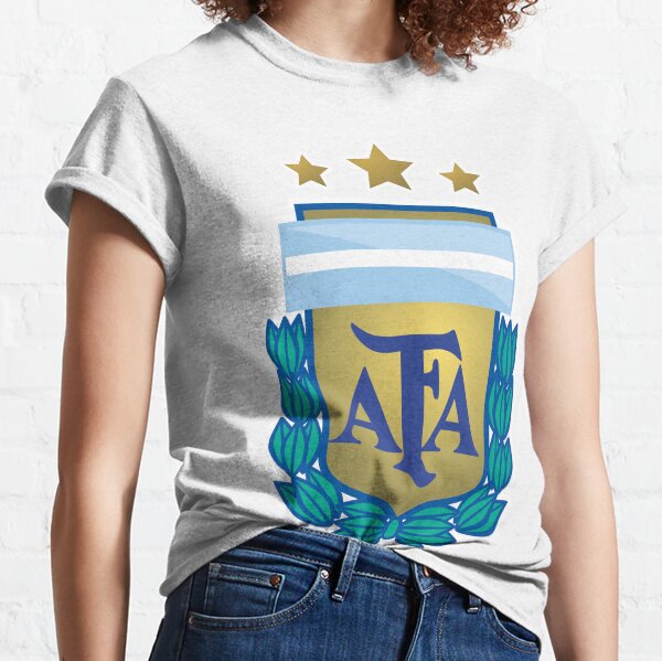 Messi Shirt Argentina Football Logo AFA 3 Stars Soccer World Champion Cup  Sweatshirt - Best Seller Shirts Design In Usa