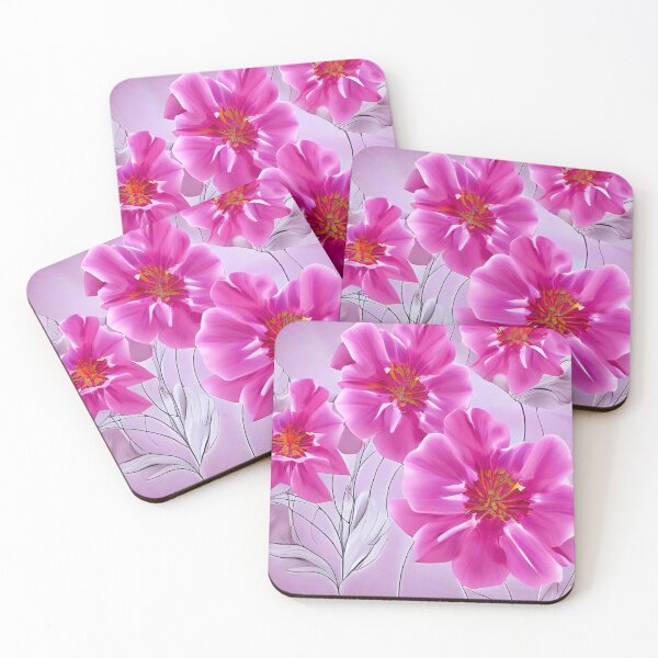 Item preview, Beautiful pink flowers designed and sold by gramizzia.