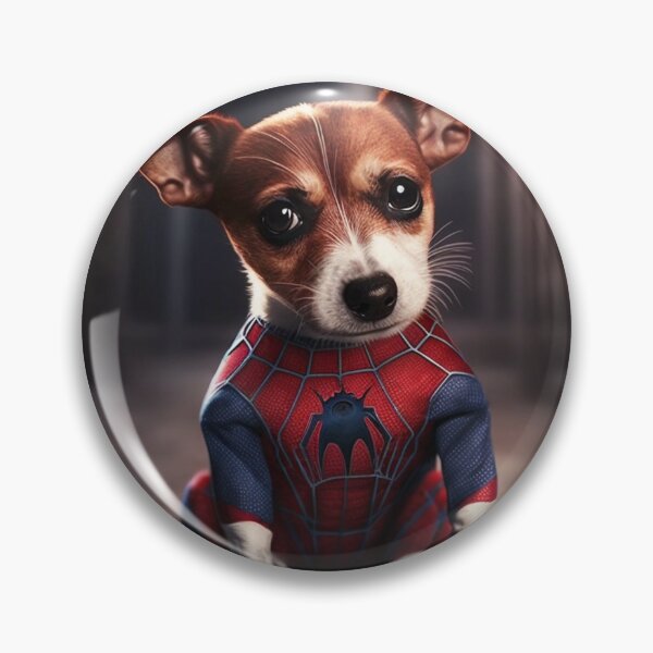 Artikelvorschau, Süßer Hund mit einem Spidermankostüm - Jack Russel Terrier spiderman by pitasso entworfen und verkauft von DErstling.