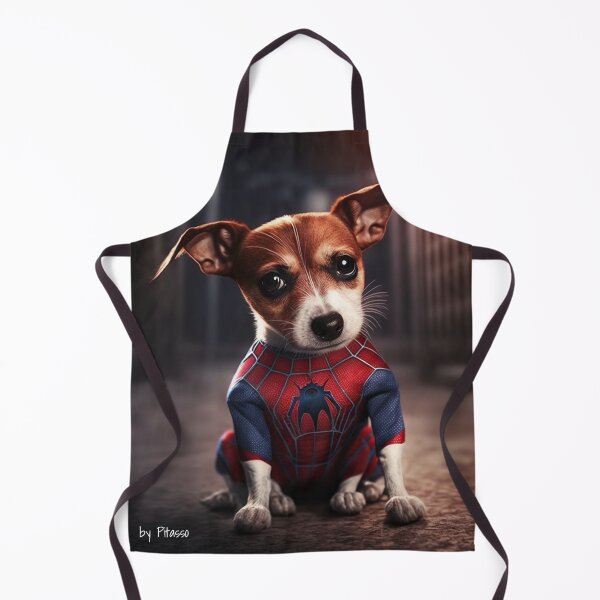 Artikelvorschau, Süßer Hund mit einem Spidermankostüm - Jack Russel Terrier spiderman by pitasso entworfen und verkauft von DErstling.