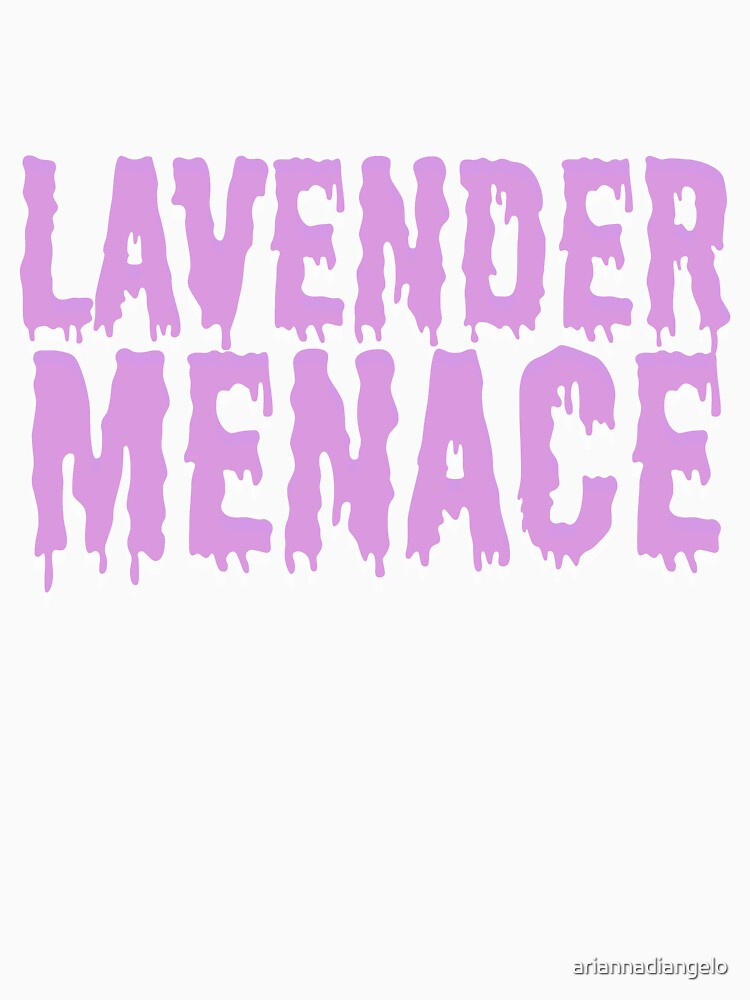 lavender menace tshirt