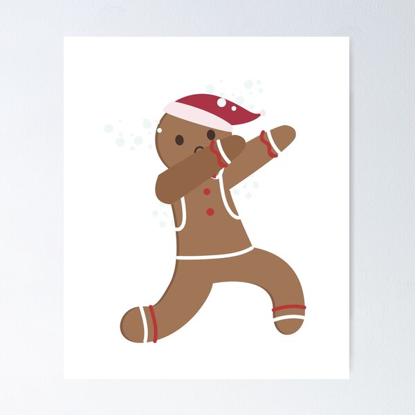 Item preview, Dabbing Gingerbread Man navidad gracioso designed and sold by Seas Wanda.