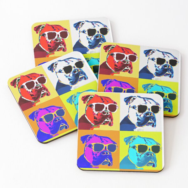 Item preview, Boxers in style of an Andy Warhol print designed and sold by AIK9Artwork.
