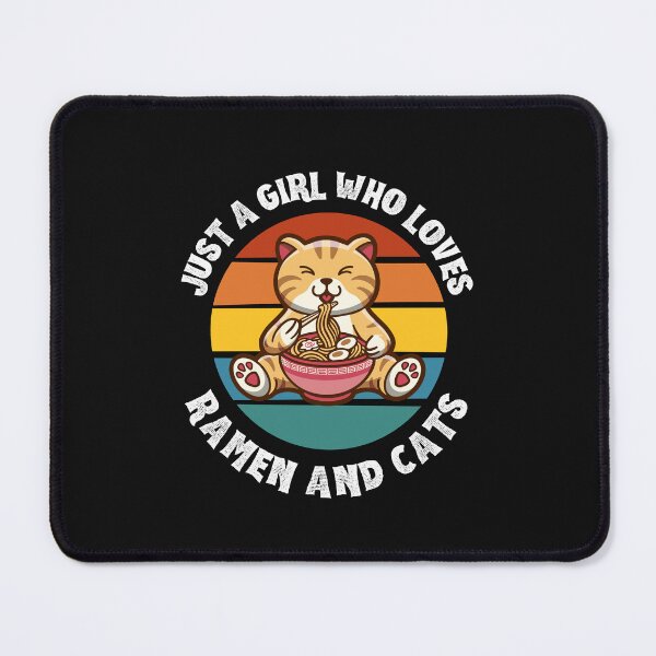 Item preview, Orange Tabby Ramen Cat Pet Cute Japanese Sushi Foodie Funny Happy Sarcastic Spiritual Animal Birthday Gift designed and sold by EpsilonEridani.